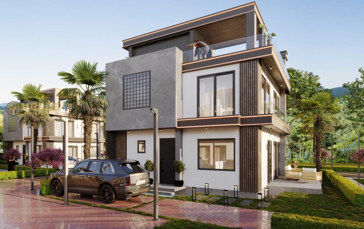 Buy property in Northern Cyprus, SV-3168 Villa 3+1 in Lapta, Veles